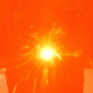 Preview: Lichtbogen Vorhang Orange